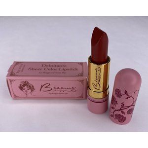 Besame Debutante Sheer Color Lipstick Berry Red S102 Full Size Hard To Find New
